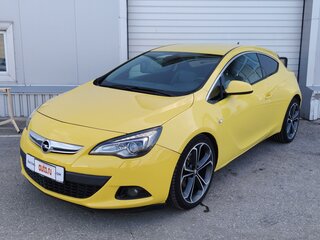 2013 Opel Astra GTC J Рестайлинг, жёлтый, 850000 рублей, вид 1
