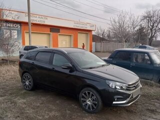 2018 Lada (ВАЗ) Vesta SW I, чёрный, 950000 рублей, вид 5