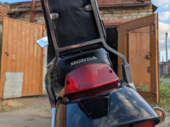 1992 Honda Steed 400, чёрный, 280000 рублей - вид 5