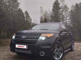 2012 Ford Explorer V, чёрный, 1266425 рублей, вид 2