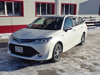 2015 Toyota Corolla Fielder XI (E160, E170, E180), белый, 1350000 рублей, вид 1