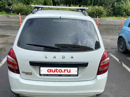 2023 Lada (ВАЗ) Granta Cross I Рестайлинг, белый, 910000 рублей, вид 4