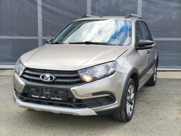 2019 Lada (ВАЗ) Granta Cross I Рестайлинг, серый - вид 2
