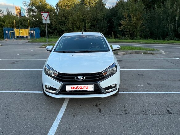 2020 Lada (ВАЗ) Vesta I, белый, 850000 рублей - вид 1