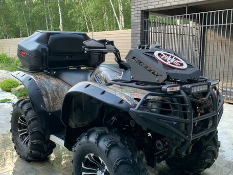 2012 Yamaha Grizzly 700, коричневый, 899000 рублей, вид 3