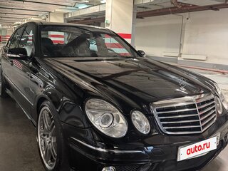 2007 Mercedes-Benz E-Класс AMG 63 AMG III (W211, S211) Рестайлинг, чёрный, 4500000 рублей, вид 5