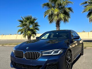 2020 BMW 5 серии 530i VII (G30/G31/G38) Рестайлинг, синий, 5700000 рублей, вид 1
