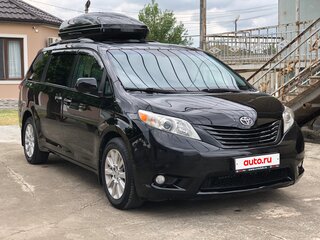 2012 Toyota Sienna III, чёрный, 2535000 рублей, вид 2