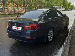 2013 BMW 5 серии 520i VI (F10/F11/F07) Рестайлинг, чёрный, 1600000 рублей, вид 3