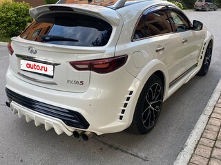 2013 Infiniti FX50 II (S51) Рестайлинг, белый, 2350000 рублей, вид 5