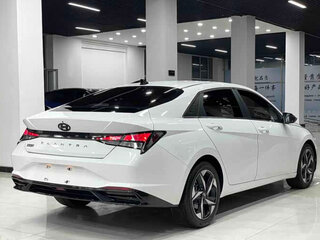 2022 Hyundai Elantra VII (CN7), белый, 1330000 рублей, вид 4