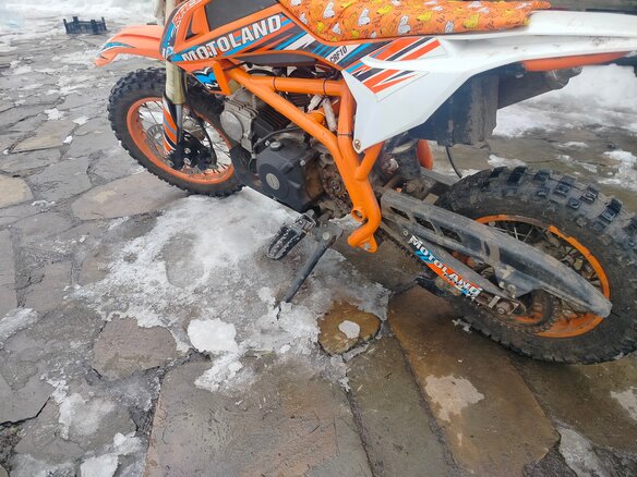 2018 Motoland CRF10, оранжевый, 55000 рублей - вид 4