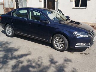 2011 Volkswagen Passat B7, синий, 1250000 рублей, вид 3