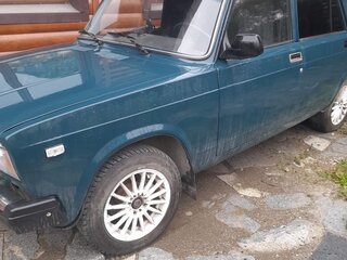 2001 Lada (ВАЗ) 2107, зелёный, 125000 рублей, вид 5