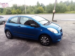 2007 Toyota Yaris II, синий, 430000 рублей, вид 3