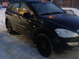 2008 SsangYong Kyron I Рестайлинг, чёрный, 700000 рублей, вид 2