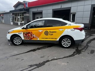 2017 Hyundai Solaris II, белый, 808000 рублей, вид 3