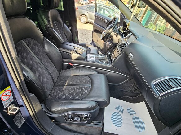 2009 Audi Q7 I (4L) Рестайлинг, синий, 4500000 рублей - вид 15