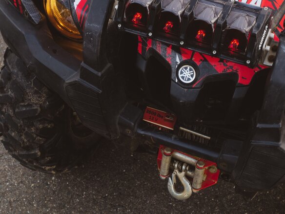 2008 Yamaha Grizzly 700, чёрный, 780000 рублей - вид 6