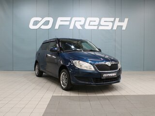 2011 Skoda Fabia II Рестайлинг, синий, 470000 рублей, вид 1
