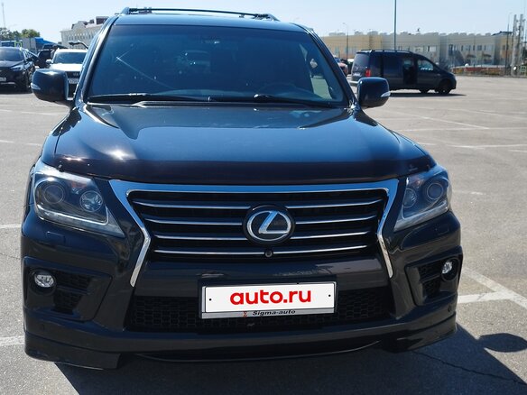 2015 Lexus LX 570 III Рестайлинг, чёрный, 5700000 рублей