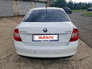 2014 Skoda Rapid I, белый, 949999 рублей, вид 4