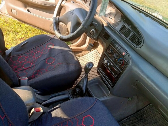 1997 Kia Sephia I Рестайлинг, синий, 200000 рублей - вид 5