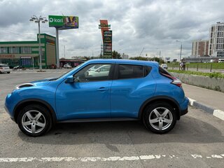 2018 Nissan Juke I Рестайлинг, голубой, 1700000 рублей, вид 4