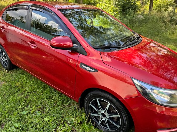 2015 Kia Rio III, красный, 1200000 рублей - вид 7