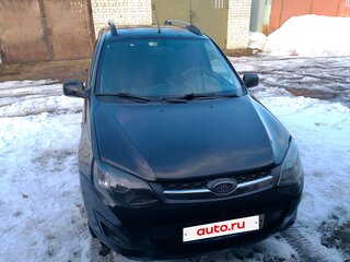 2014 Lada (ВАЗ) Kalina II, чёрный, 425000 рублей, вид 4