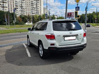 2012 Toyota Highlander II (XU40) Рестайлинг, белый, 1500000 рублей, вид 5