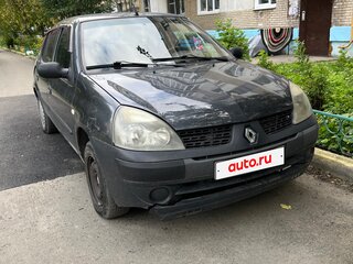 2006 Renault Symbol I Рестайлинг, серебристый, 200000 рублей, вид 3