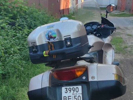 1999 Honda NT650V Deauville, золотистый, 320000 рублей, вид 2