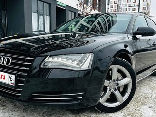 2012 Audi A8 III (D4), чёрный, 2589000 рублей, вид 1