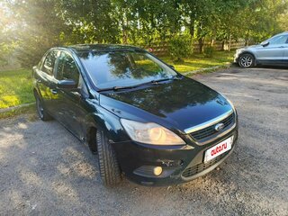 2009 Ford Focus II Рестайлинг, чёрный, 260000 рублей, вид 2