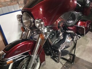 2001 Harley-Davidson Electra Glide, красный, 750000 рублей, вид 2