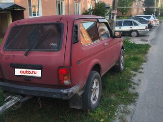 2007 Lada (ВАЗ) 2121 (4x4) I Рестайлинг, красный, 300000 рублей, вид 3