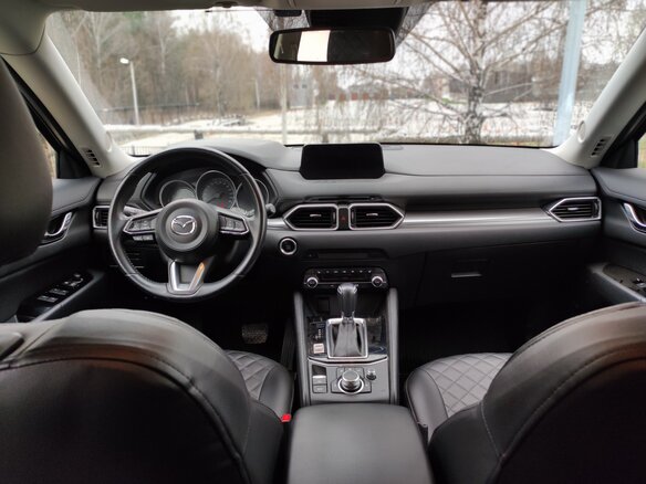 2019 Mazda CX-5 II, синий, 3380000 рублей - вид 5