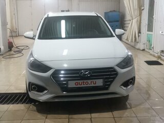 2017 Hyundai Solaris II, белый, 1190000 рублей, вид 3