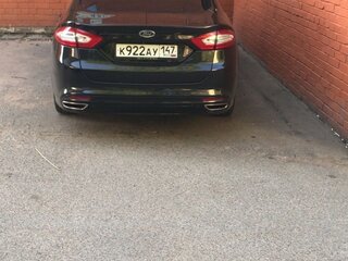 2014 Ford Fusion (North America) II, чёрный, 1250000 рублей, вид 2