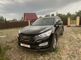 2013 Hyundai Santa Fe III, чёрный, 1500000 рублей, вид 1