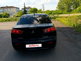 2007 Mitsubishi Lancer X, чёрный, 750000 рублей, вид 3