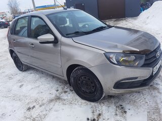 2021 Lada (ВАЗ) Granta I Рестайлинг, серебристый, 500000 рублей, вид 1