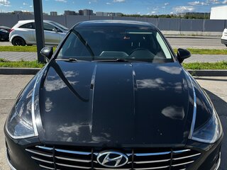 2020 Hyundai Sonata VIII (DN8), чёрный, 2000000 рублей, вид 3