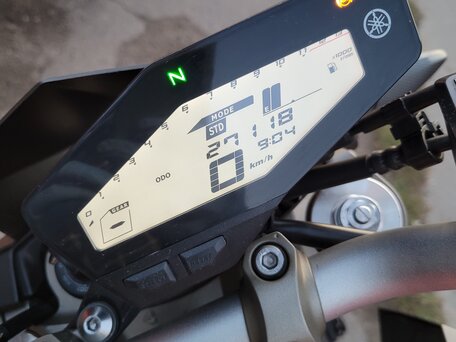 2014 Yamaha MT-09 (FZ-09), оранжевый, 699000 рублей, вид 3
