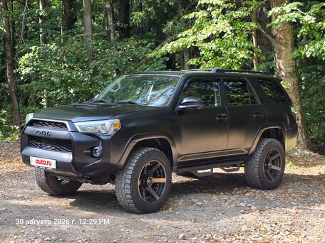 2021 Toyota 4Runner V Рестайлинг, чёрный, 3370000 рублей, вид 4