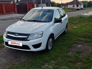 2018 Lada (ВАЗ) Granta I, белый, 520000 рублей, вид 1