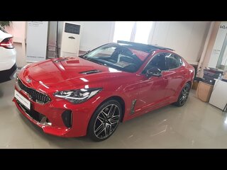 2021 Kia Stinger I Рестайлинг, красный, 4800000 рублей, вид 2