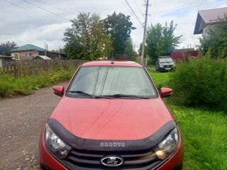 2022 Lada (ВАЗ) Granta Euro-2 I Рестайлинг, красный, 655000 рублей, вид 1