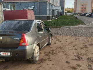 2008 Renault Logan I, серый, 400000 рублей, вид 5